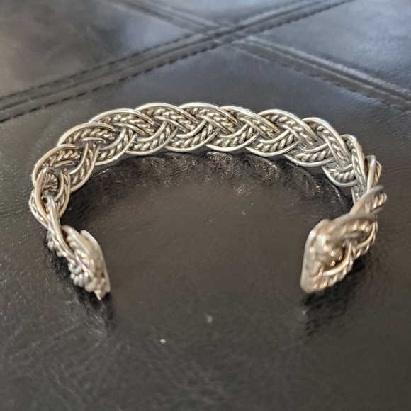 Beautiful sterling silver bangle bracelet Mexico - Picture 3 of 7